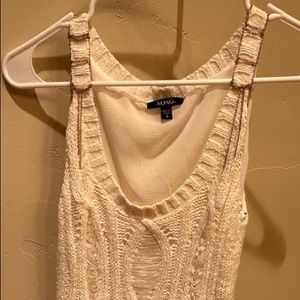 Sweater tank- super cute